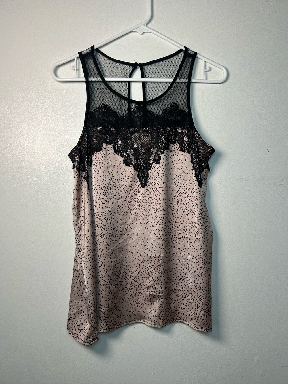 Maurice's Pink & Black Lace Sleeveless Feminine Romantic Sexy M Y2K Whimsygoth